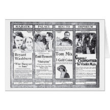 Annonsering 1920 för tidning för Tom blandningvint Kort