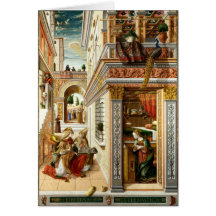 Annunciation, Sanktt Emidius och en UFO Hälsnings Kort