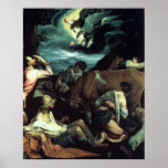 Annunciationen till shepherdset posters