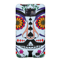 ANONYM konst för day of the dead 3 maskerar genast Samsung Galaxy S2 Fodral