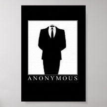Anonym ord (för affisch)