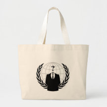 Anonym patriotism tote bags