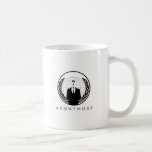 Anonym vitmugg (logotypen)