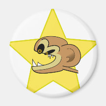 Anonymous_crazy_monkey Magneter För Kylskåp