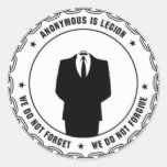 anonymt klistermärke