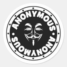 Anonymt Klistermärken