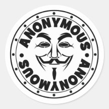 Anonymt Klistermärken