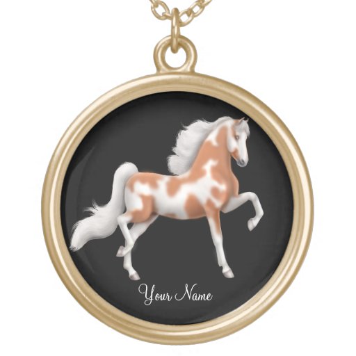 Anpassadeamerikanen Saddlebred målar hästen Hängsmycken