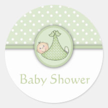 Anpassadebaby showerklistermärkear