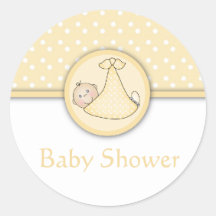 Anpassadebaby showerklistermärkear