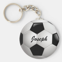 Anpassadefotbollboll Nyckelring