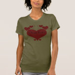 Anpassadehjärtadesign, <Your Text> Tshirts