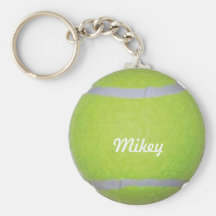 Anpassadetennisboll Nyckel Ringar