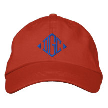 Anpassningsbar broderad hatt med din monogram