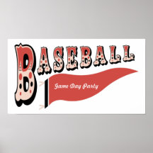 Anpassningsbar personifierad Retro stilbaseballaff