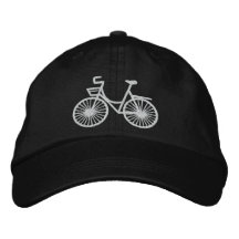 Anpassningsbar som cyklar den broderade hatten