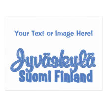 Anpassningsbarvykort för JYVÄSKYLÄ Finland