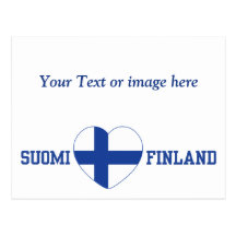 Anpassningsbarvykort för SUOMI FINLAND