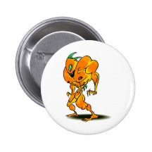 Anrgy läskigt främmande monster pins