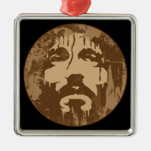 Ansikte av Jesus Juldekoration