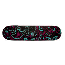 Ansiktet Skateboard Deck