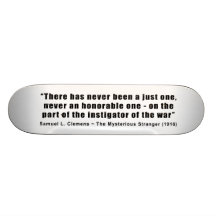 Anstiftare av krigcitationstecknet av Samuel L. Cl Skate Decks