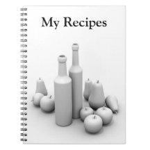 Anteckningsbok för recept