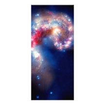 Antennaegalaxer som kolliderar rackkort
