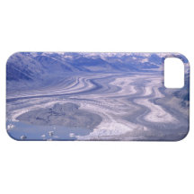 Antennen beskådar den Lowell glaciären, den Kluane iPhone 5 Cover