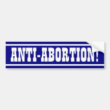 Anti-Abort! Bildekal