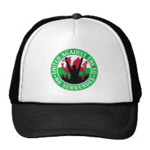 Anti EG Wales - ingen kapitulation Kepsar