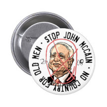 Anti-McCain cirkla McAncient Knapp Med Nål