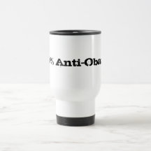 Anti-Obama 100% Kaffe Kopp