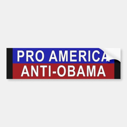 Anti-Obama bildekal