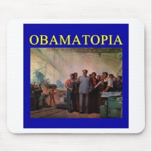 Anti obama design för OBAMATOPIA Musmattor