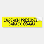 Anti Obama impeach den themed Obama skulden Bildekal