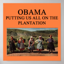 anti obama kolonidesign affisch