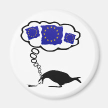 Anti pro Britannien självständighet för EG UKIP Kylskåps Magneter