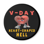Anti V-Day Fridge Magnets
