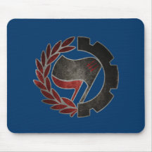 Antifa logotyp mus matta