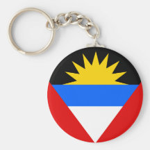 Antigua flagga nyckelring