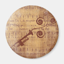 Antik trumpet magneter