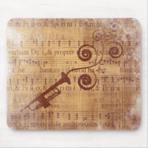 Antik trumpet musmatta
