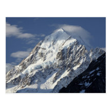 Aoraki monteringskock, Mackenzie land, södra 2 Vykort