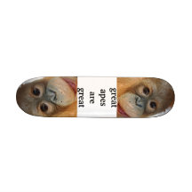 Apa för underbara apor skate board decks