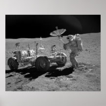 Apollo 16 Lunar Rovingmedel Posters