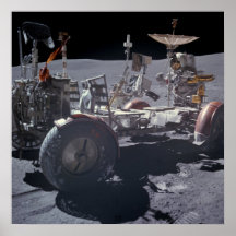 Apollo 16 Lunar Rovingmedel Posters