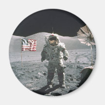 Apollo 17 sist man på månen kylskåpmagneter
