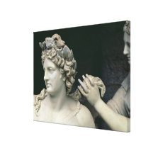 Apollo ansade vid nymphsna, specificerar den visni canvasduk med gallerikvalitet 
