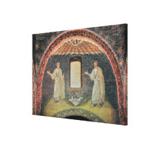 Apostlar 5th århundrade (mosaiken) canvasdukar med gallerikvalitet